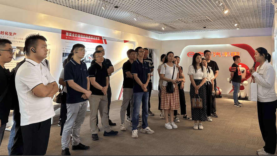 9月份走进广汽丰田参观考察,学习丰田精益管理与创新实践(图3) 9月份走进广汽丰田参观考察,学习丰田精益管理与创新实践(图3)